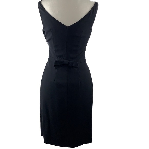Moschino Cheap and Chic black wool sheath dress - Picture 2 of 8